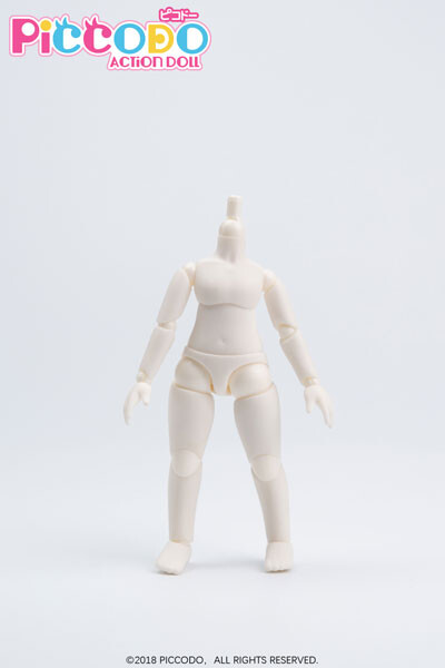Body8 Plus Deformed Doll Body (Pure White), Genesis, Action/Dolls, 4589565813967